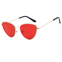 Load image into Gallery viewer, TOYEARN Vintage Sexy Ladies Cat Eye Sunglasses