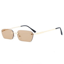 Load image into Gallery viewer, Rectangle Rimless Sunglasses