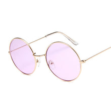 Load image into Gallery viewer, 2019 Retro Round Pink Sunglasses